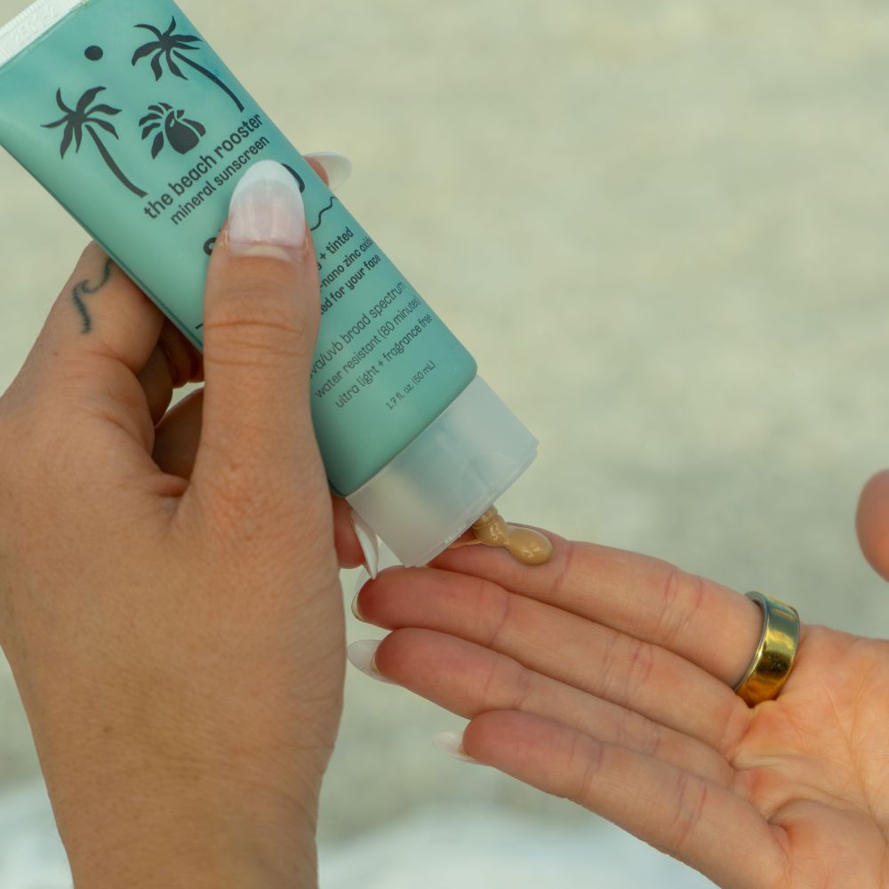 tinted mineral sunscreen