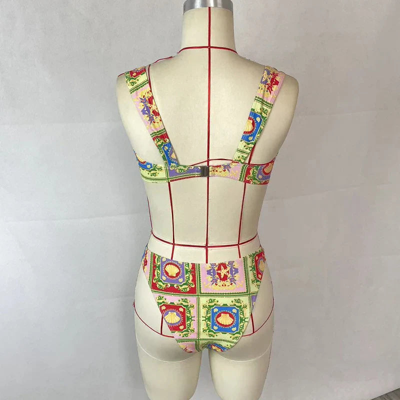 Lala bae two piece swimsuit